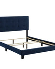 Amira Performance Velvet Bed - From Where Finds -