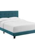 Amira Performance Velvet Bed - From Where Finds -