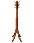 Amish Large Fluted Coat Rack - From Where -