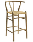 Amish Wood Bar Stool - From Where Finds -