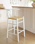 Amish Wood Bar Stool - From Where -