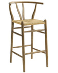 Amish Wood Bar Stool - From Where -