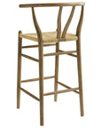 Amish Wood Bar Stool - From Where Finds -