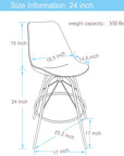 Andeworld Bar Stools (Set of 4) - From Where -