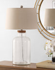 Aney 27.5" Clear Table Lamp (Set of 2) - From Where -
