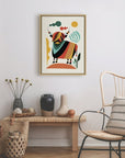 Animals & Insects Framed Canvas Art Print - From Where -