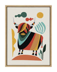 Animals & Insects Framed Canvas Art Print - From Where -