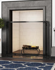 Anja Iron Fireplace Screen - From Where -