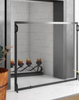 Anja Iron Fireplace Screen - From Where -