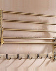 Antique Brass Bath Towel Rack - From Where -