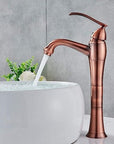 Antique Copper Basin Sink Faucet - From Where -