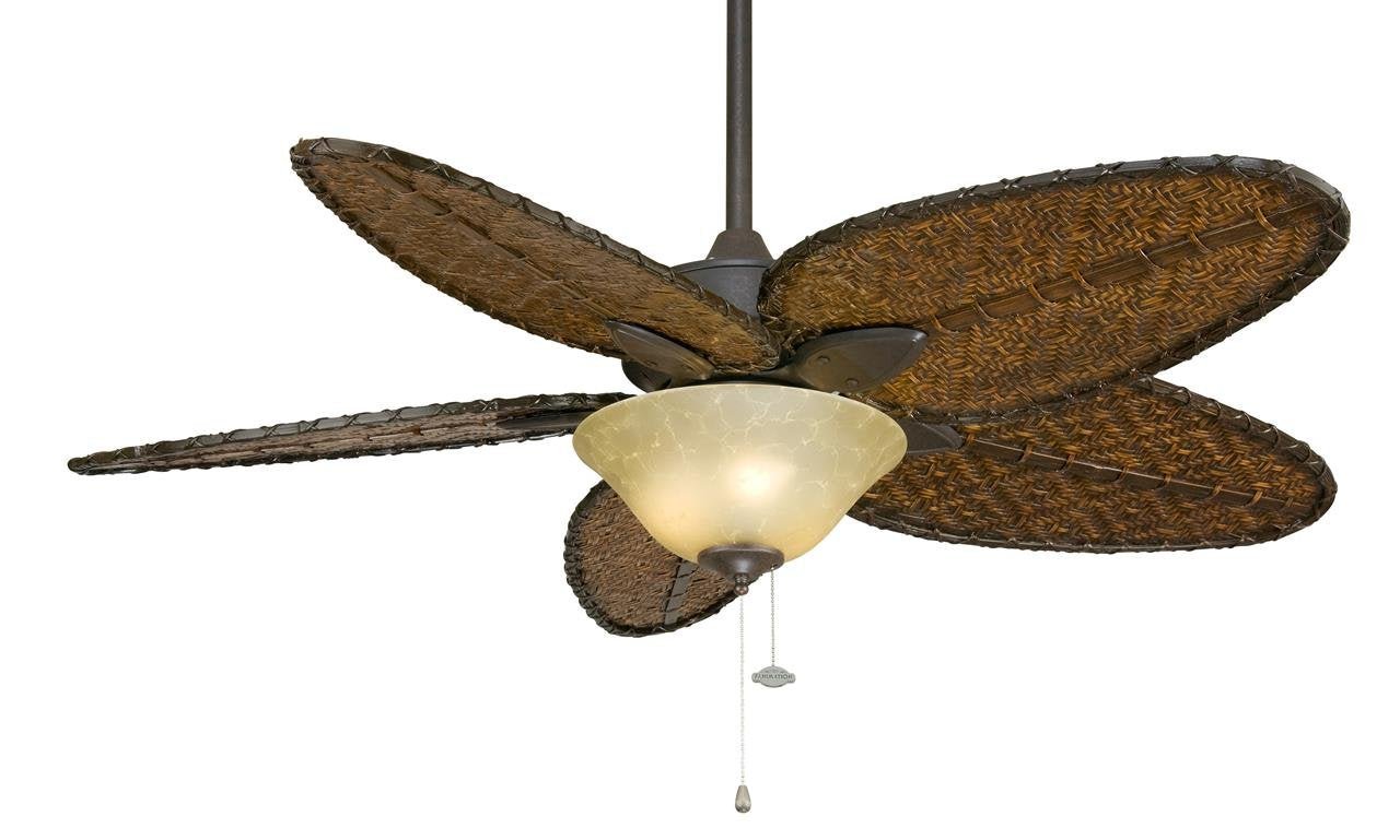 Antique Narrow Oval Ceiling Fan - From Where -