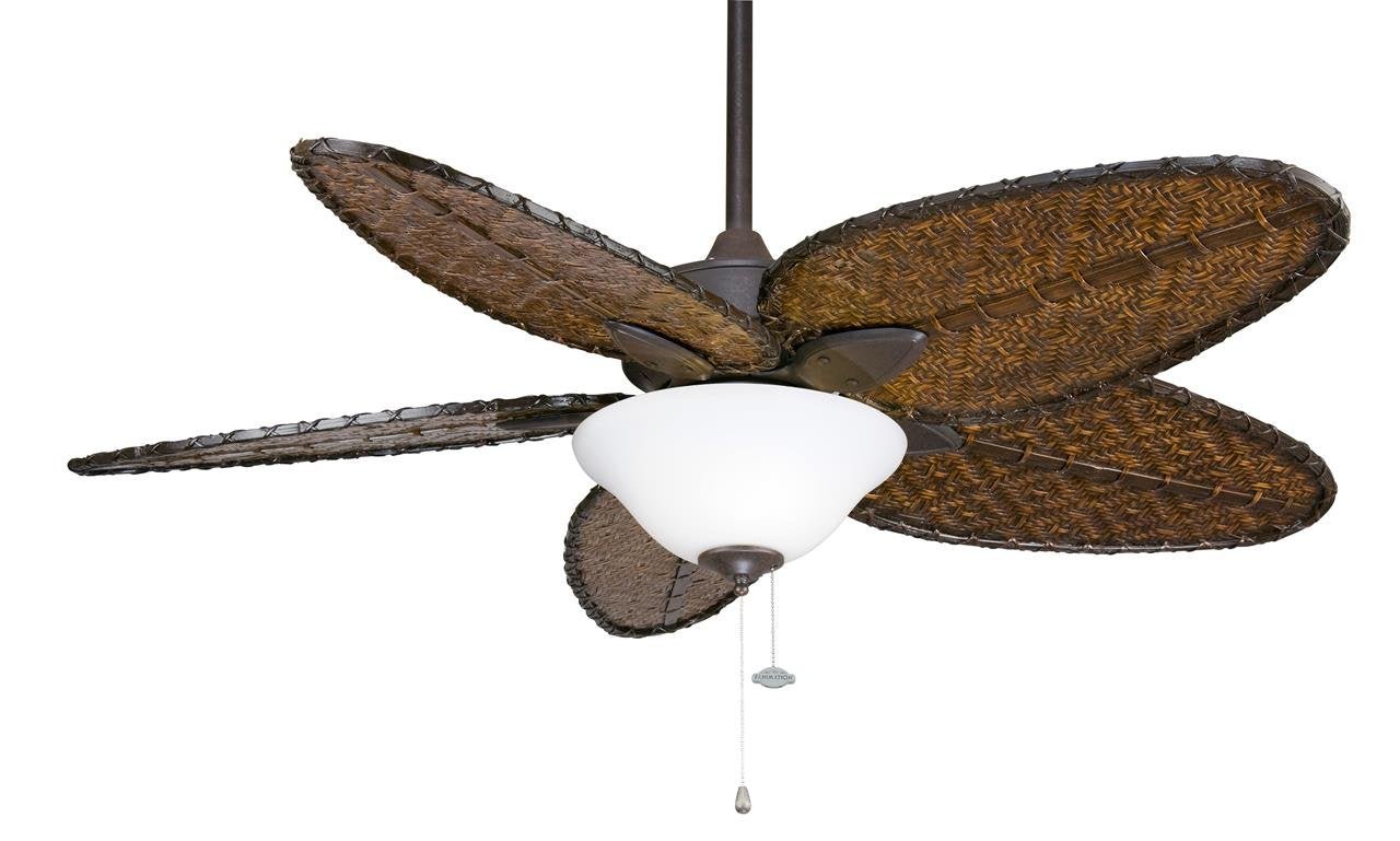 Antique Narrow Oval Ceiling Fan - From Where -