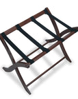 Antique Walnut Folding Luggage Rack - From Where -