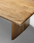 Anton Solid Wood Coffee Table (44") - From Where Finds -