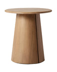 Anton Solid Wood Side Table (20") - From Where -
