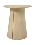 Anton Solid Wood Side Table (20") - From Where -