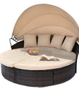Antwan Wicker Patio Daybed - From Where -