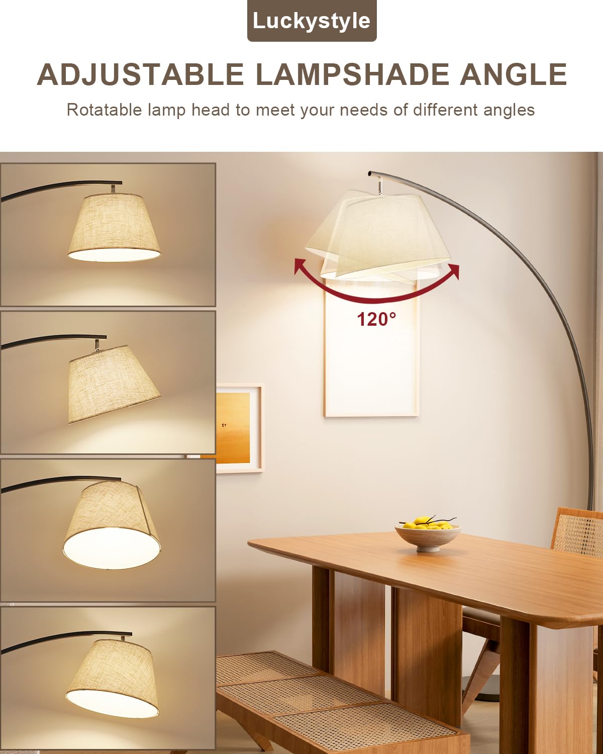Arc Floor Lamps for Living Room - From Where -