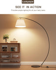 Arc Floor Lamps for Living Room - From Where -