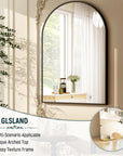 Arched Wall Mounted Vanity Mirror - From Where -