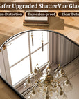 Arched Wall Mounted Vanity Mirror - From Where -