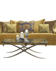 Argenie Fabric Upholstered Sofa - From Where -
