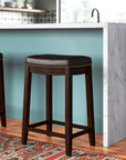 Arlyce Backless Counter Stool (Set of 2) - From Where -