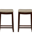 Arlyce Backless Counter Stool (Set of 2) - From Where -