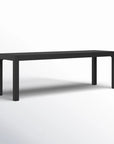 Armando Aluminum Dining Bench - From Where -