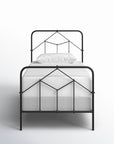 Armaud Metal Twin Open - Frame Bed - From Where -