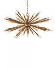 Art Deco Starburst Chandelier - From Where -