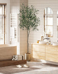 Artificial Olive Potted Tree 6ft Tall - From Where -
