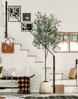 Artificial Olive Potted Tree 6ft Tall - From Where -