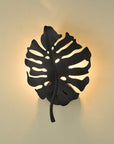 Aruba Natural Black Wall Sconce - From Where -