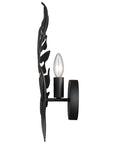 Aruba Natural Black Wall Sconce - From Where -