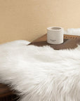 Ashler Faux Fur Rug, White Area Rugs, Fluffy Sheepskin Fur Rug, Fuzzy Ultra Soft 2 x 6 Ft Rugs, Machine Washable Shag Rug, Nursery Throw Rugs for Bed, Living, Kids Room - From Where -