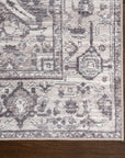 Atrium Medallion Spill Proof Washable Rug - From Where Finds -