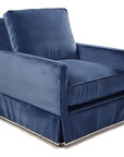 Auburn Velvet Club Chair - From Where -