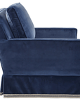 Auburn Velvet Club Chair - From Where -