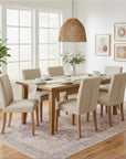 Ava Vintage Persian Spill Proof Washable Rug - From Where Finds -