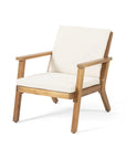 Sasha Acacia Wood Club Chairs (Set of 2)