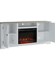 70" TV Stand with Fireplace