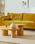 Baarlo 46" Coffee Table - Oak - From Where -