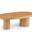 Baarlo 46" Coffee Table - Oak - From Where -