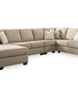 Baceno 4 - Piece Sectional with Chaise - From Where -