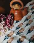 Bahaar Hand Printed Table Runner - From Where Finds -