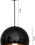 Ball Shape Pendant Light - From Where -