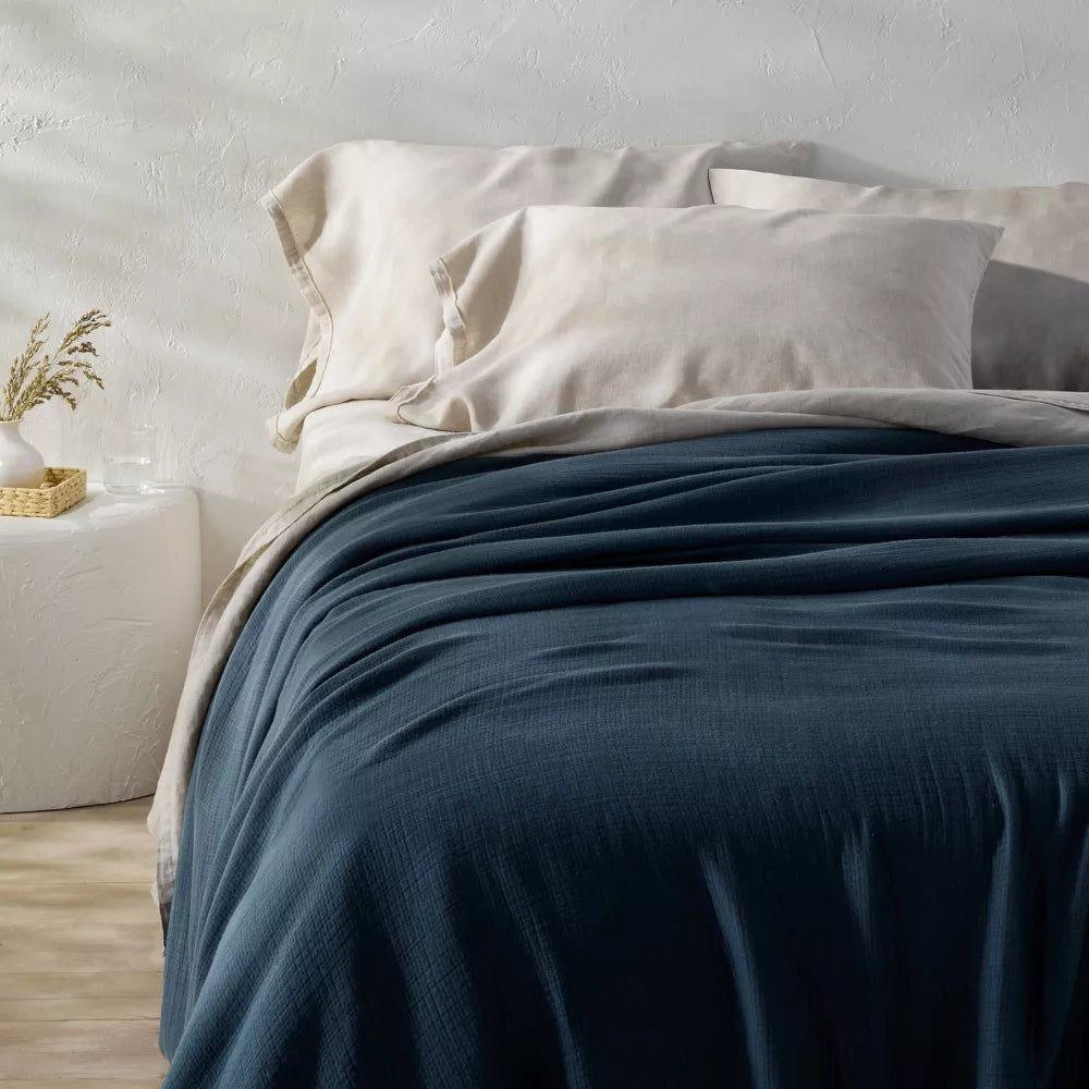 Bamboo Matelassé Blanket - From Where -