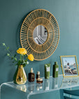Bamboo Modern Wall Mirror - From Where -